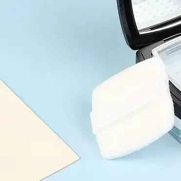 Draagbare Mini 5g Poederdoos Lege Zeef Losse Poederpot Vierkante Doos met Poederdons Cosmetische Reismake-up Pot Zeefcontainer