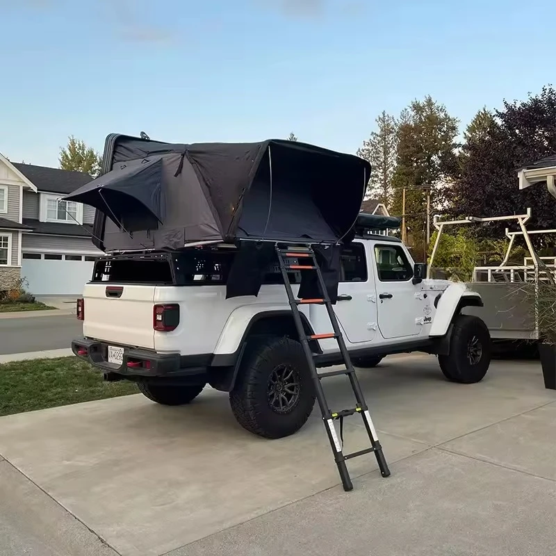 

EM Factory Price Light Weight Rooftop Tent Aluminum Camping Car Roof Tent Automatic Hard Shell Roof Top Tent for Car