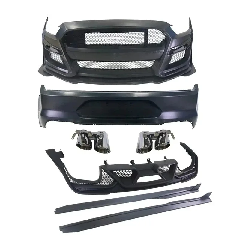 

Suitable for 15-17 Mustang Modified GT500 Large Bumper Mustang Bumper Front and Rear Bumper Side Skirts