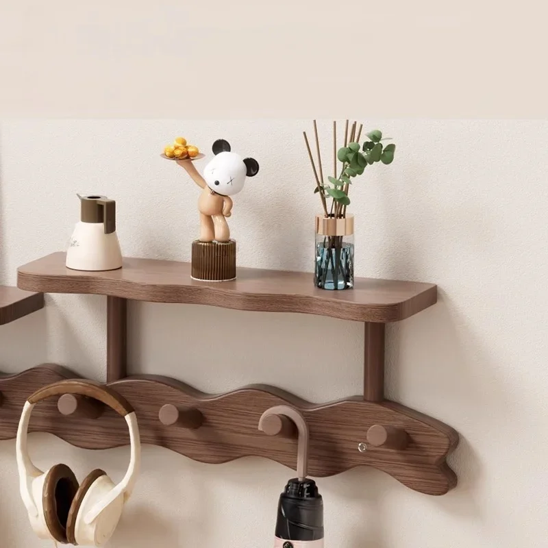 Modern Fashionable Wall Mounted Coat Racks Simple Elegant Generous Perchero Ropa De Pie Furniture