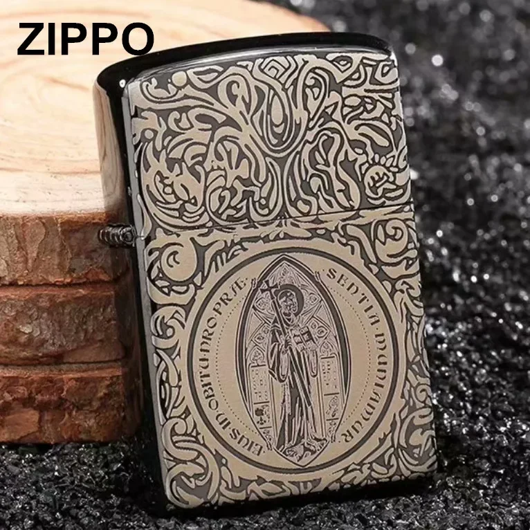 Zippo multicolor Constantine Priest encendedor de cobre colección a prueba de viento en caja