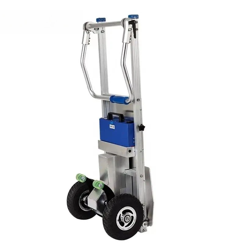 Electric Stair Climbing Trolley Heavy Duty Hand Truck Dolly Cart for Moving Luggage Boxes Furniture Warehouse Logistics Tool