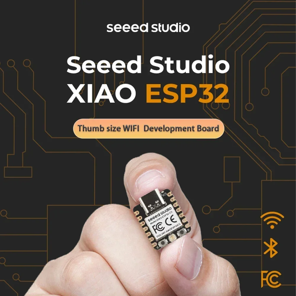 Seeed XIAO ESP32-C3/C6/S3 Mini Board | WiFi 6/BLE 5.3 for Smart Home/Industry/Arduino IoT Edge AI Projects