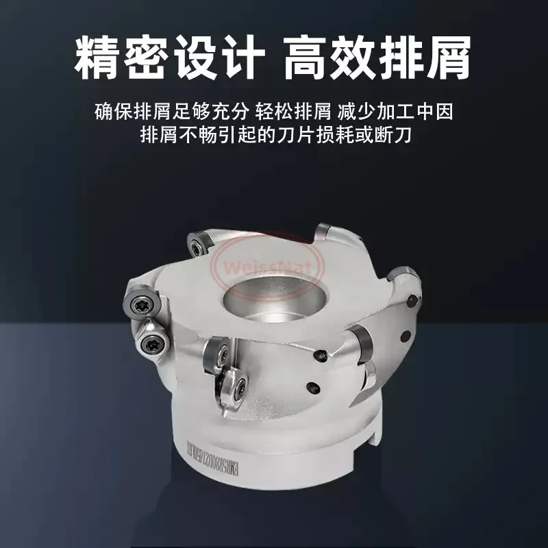 Disk Arbor Penggiling Sudut EMR6R dengan Kepala Berulir untuk RPMT RPMW