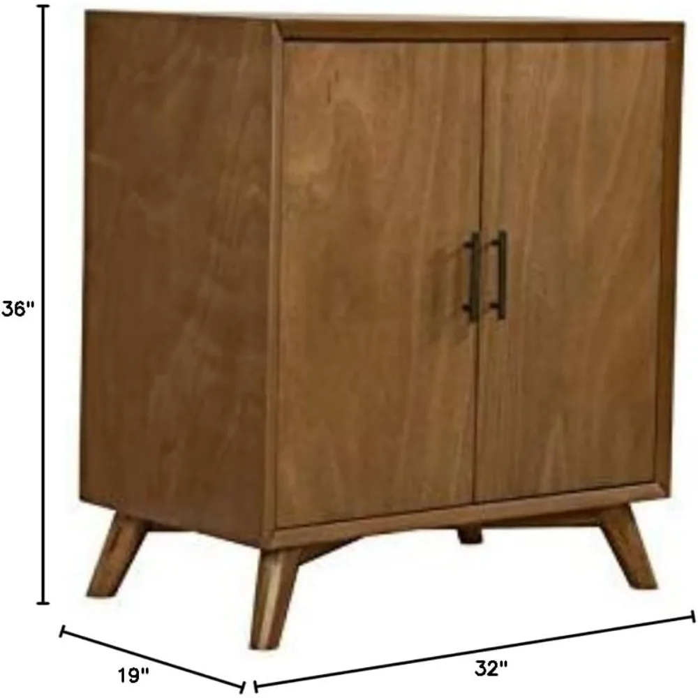 Flynn Bar Cabinet, Brown