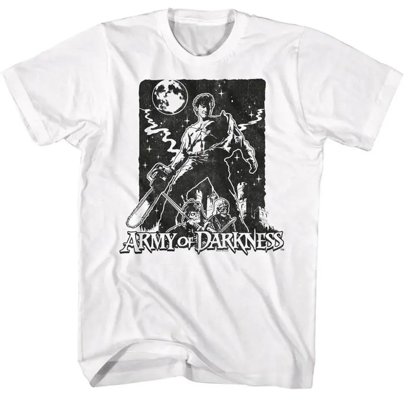 Army Of Darkness Movie Ash Williams Stark Night Men's T Shirt