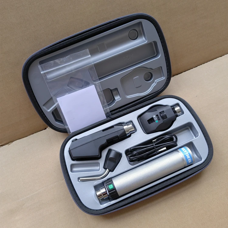 ML-ORIU  Rechargeable LED/Halogen Diagnostic Set with  Ophthalmoscope, retinoscope and Illuminator