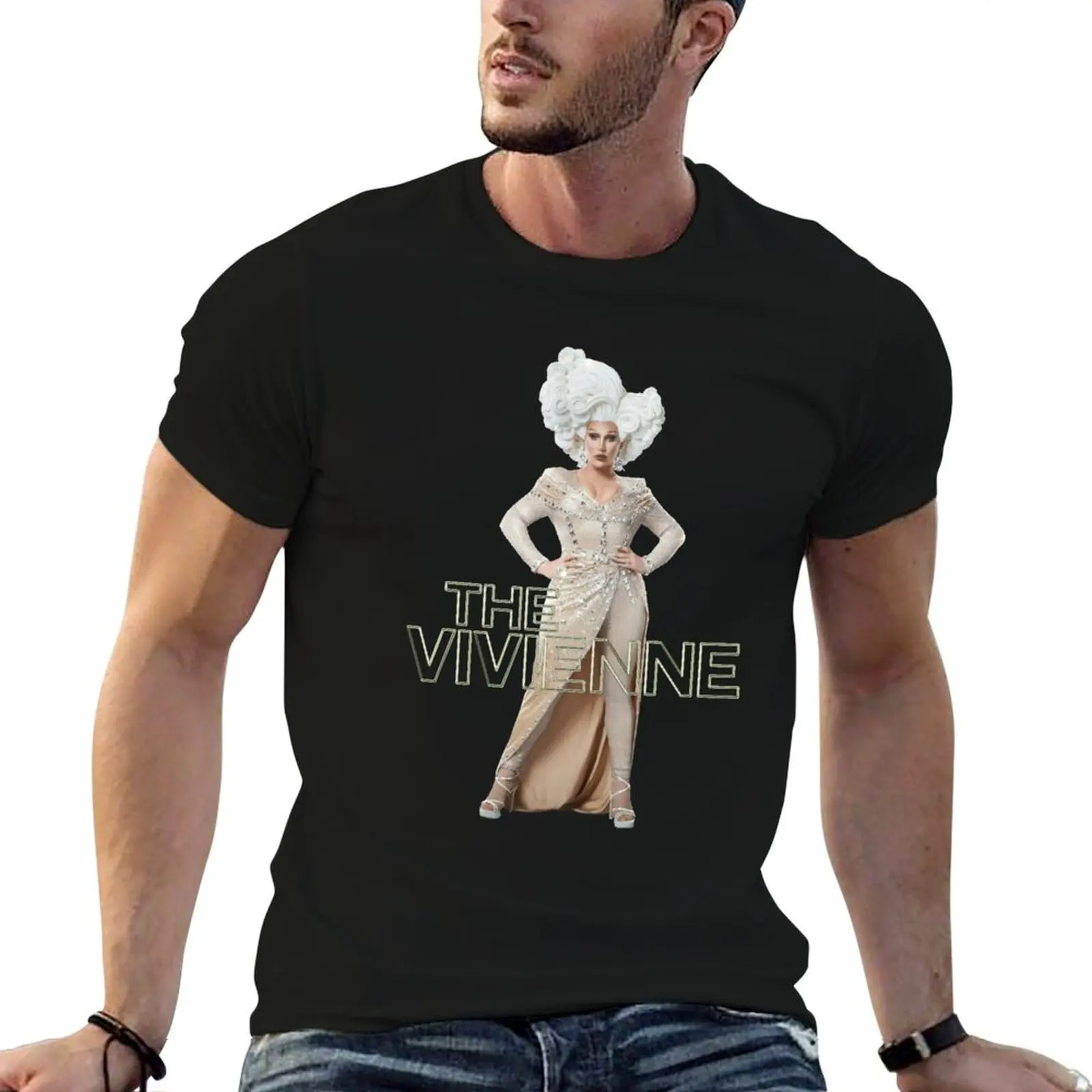 

THE VIVIENNE T-Shirt t shirts designer cotton t shirts man 100% T-Shirt