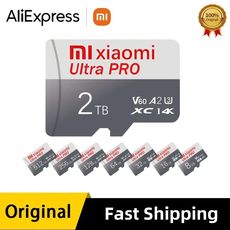 Xiaomi High Speed Micro TF SD Card 512GB 256GB TF Flash Memory Card 1TB 2TB Driving Recorder Cameracartão De Memória For Switch