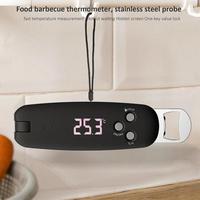 Instant Read Thermometers Fast Precise Digital Food Probe With Bottle Opener Instant Read Oven Meat Thermometers For Outdoor