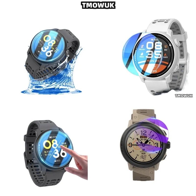 ​​For Coros PACE 2 42MM VERTIX 2 2S APEX 2 Pro 9H Hardness Screen Protector Anti-Scratch Bubble-Free Installation​​