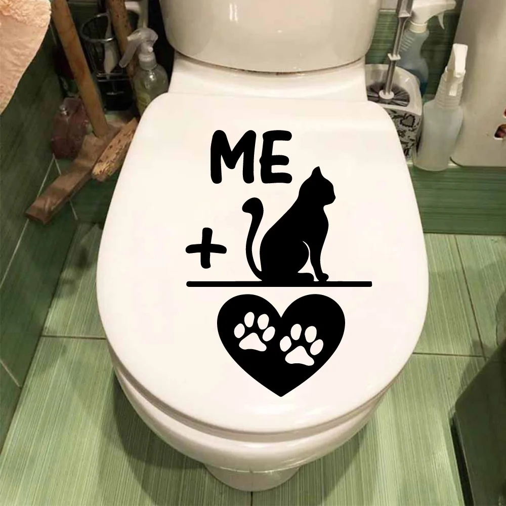 1 pc hot sale vigorous animals wallsticker Vinyl Self Adhesive Wallpaper For WC toilet bathroom Decoration Accessories Murals