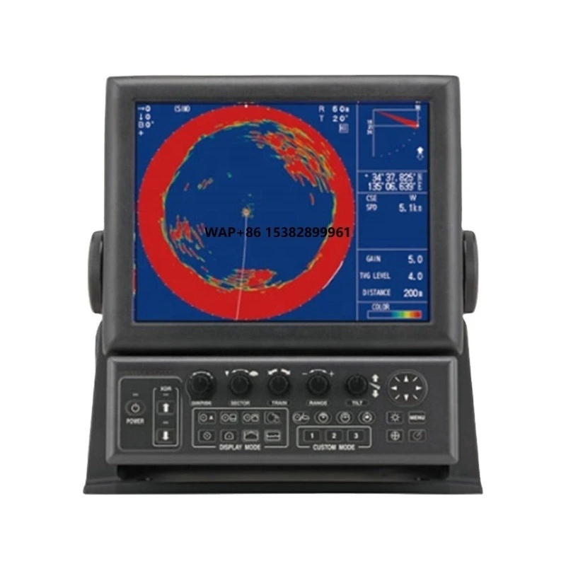 سمكة 60/88/150/180/240 كيلو هرتز Furuno CH500 12.1 بوصة كشاف سونار إلكترونيات بحرية اتصالات الملاحة البحرية #1