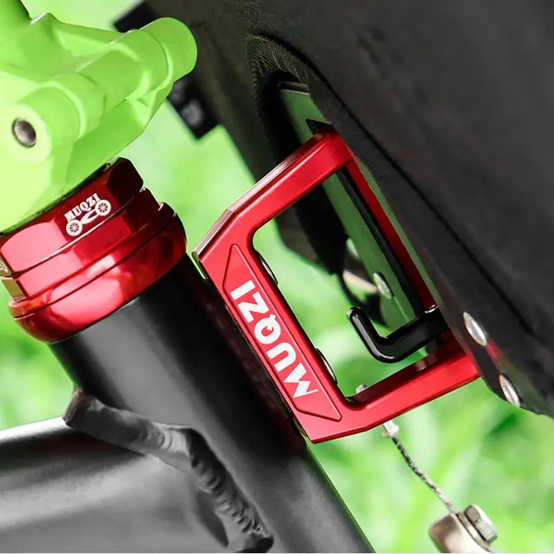 

Folding Bike Front Bag Carrier Block Bag Bracket For Bike Front Carrier Mount Adapter Cycling Bicycle Accessories