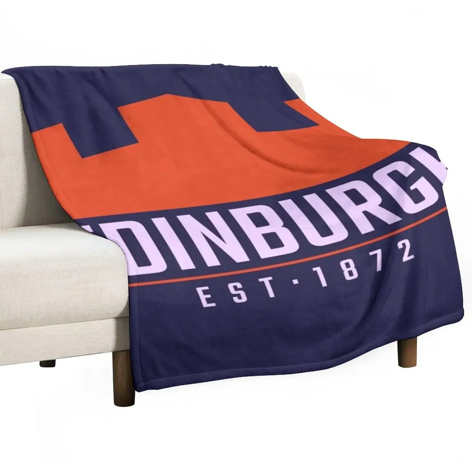 Edinburgh Rugby Throw Blanket Summer For Decorative Sofa manga Blankets