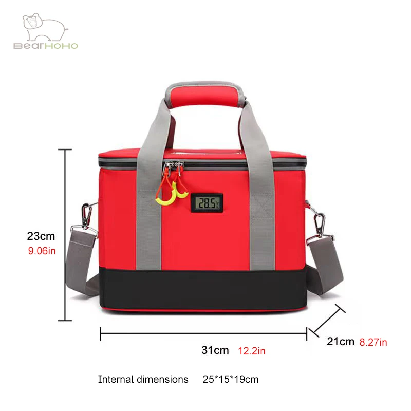 Saco de resfriamento de insulina display temp isolado saco de refrigeração para o transporte de preservação medicina sangue vacinas amostra biológica