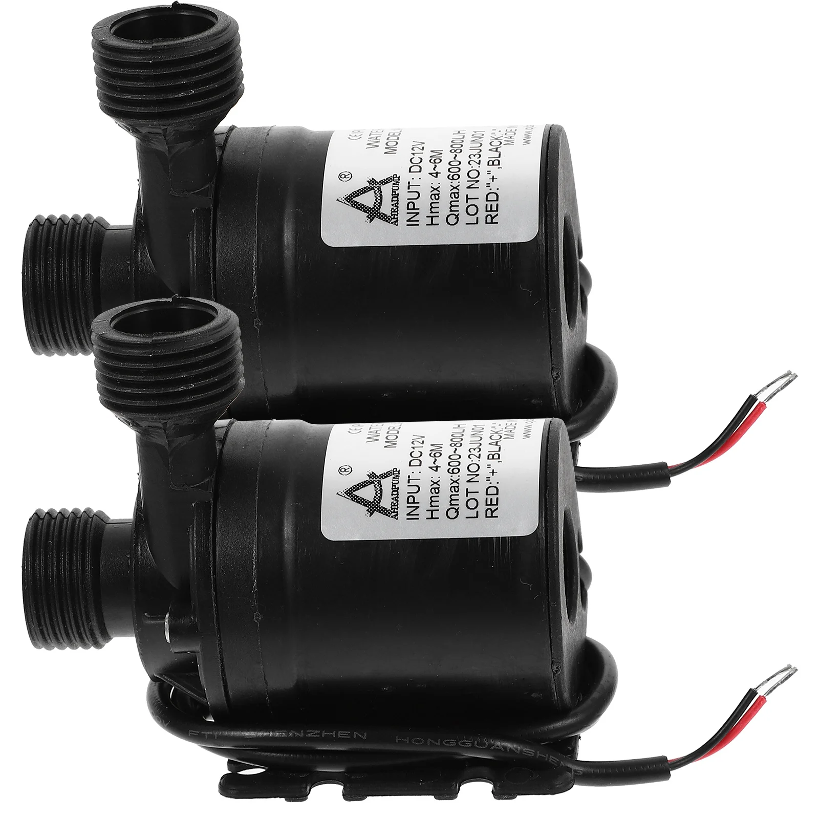 

2 Pcs Aquarium Pump Pond Filter Waterproof Fountain Pumps Submersible Practical