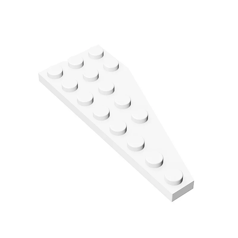 10pcs MOC Puzzle Particle 50305 Wedge Plate 8x3 Building Blocks Kit Left Board House Bricks Toys Children Gifts Dropshipping