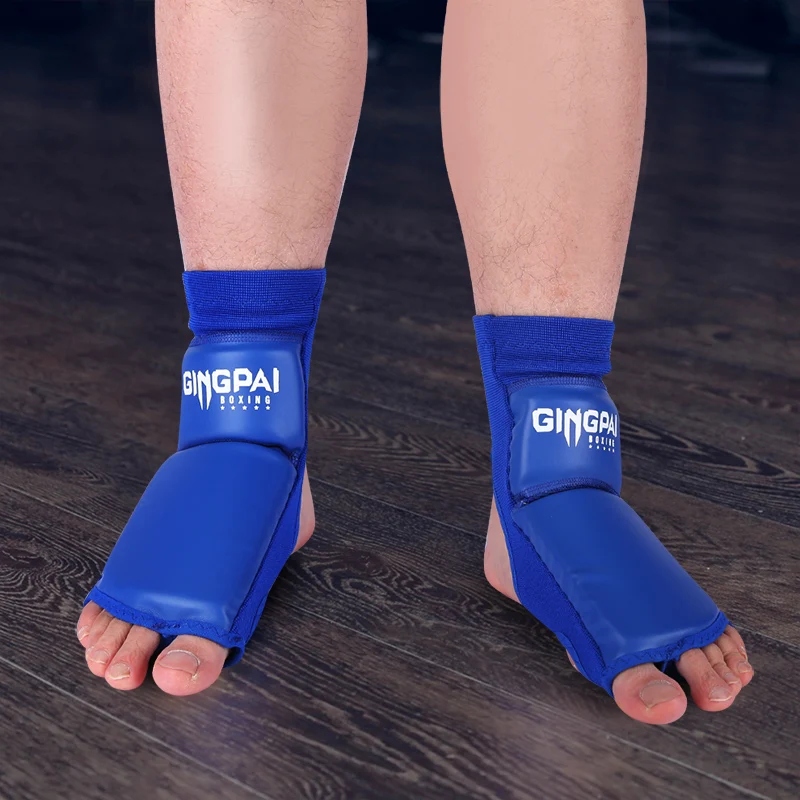 New Hotsale Boxing Instep Guard for Adult Child Professional MMA Ankle Support TKD Muay Thai Sport Socks Foot Protector Pads