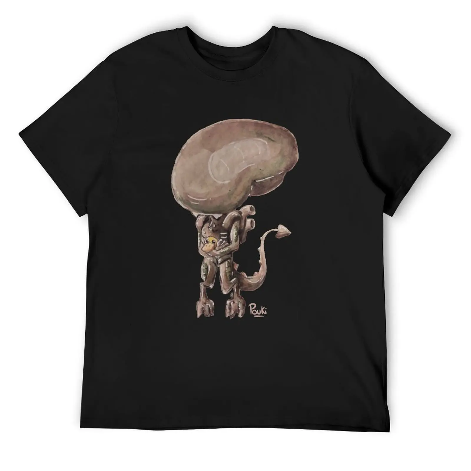 

Alien baby with his duck blanket T-Shirt blanks new edition customs design your own outfits for men