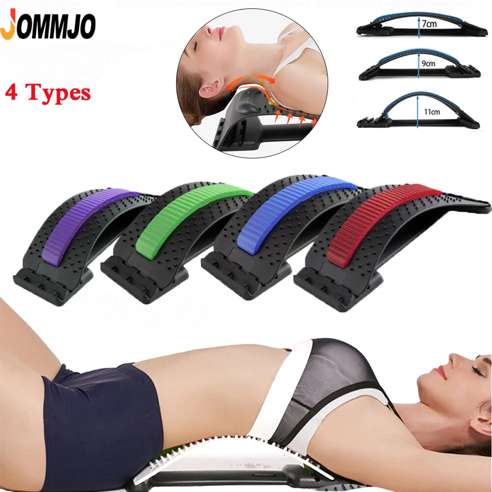 

1Set Back Stretcher Lumbar Support Device for Posture Corrector Herniated Disc Scoliosis Sciatica Lower & Back Stretcher Support