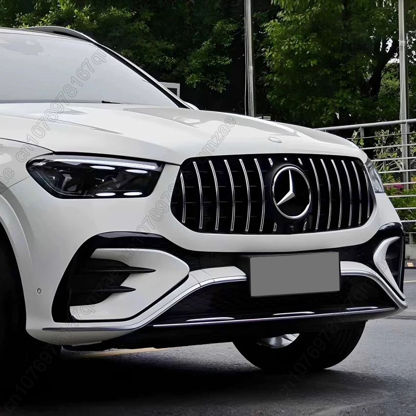 Grelha do capô dianteiro do carro para Mercedes-Benz, Racing Grill, Kits de carroceria, GLE C167, W167, Coupé GLE300, 350, 400, 450, 2020-2023