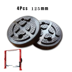 4pcs/lot Balck Color Lift Pad Round Heavy Rubber Pads for Car Truck Lift Accessories
