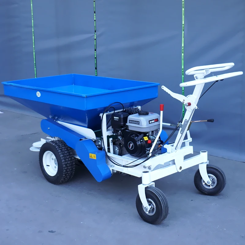 2025 New Machine Best Fertilizer Spreader Adjustable Spreader Fertilizer  on Golf Courses