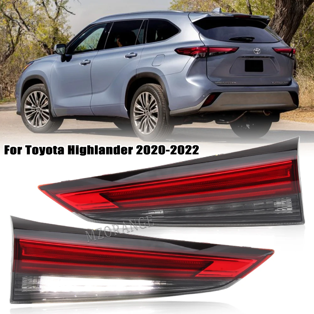 

Задний фонарь для Toyota Highlander 2020 2021 2022, задний фонарь для автомобиля, задний фонарь, стоп-сигнал, аксессуары для сборки