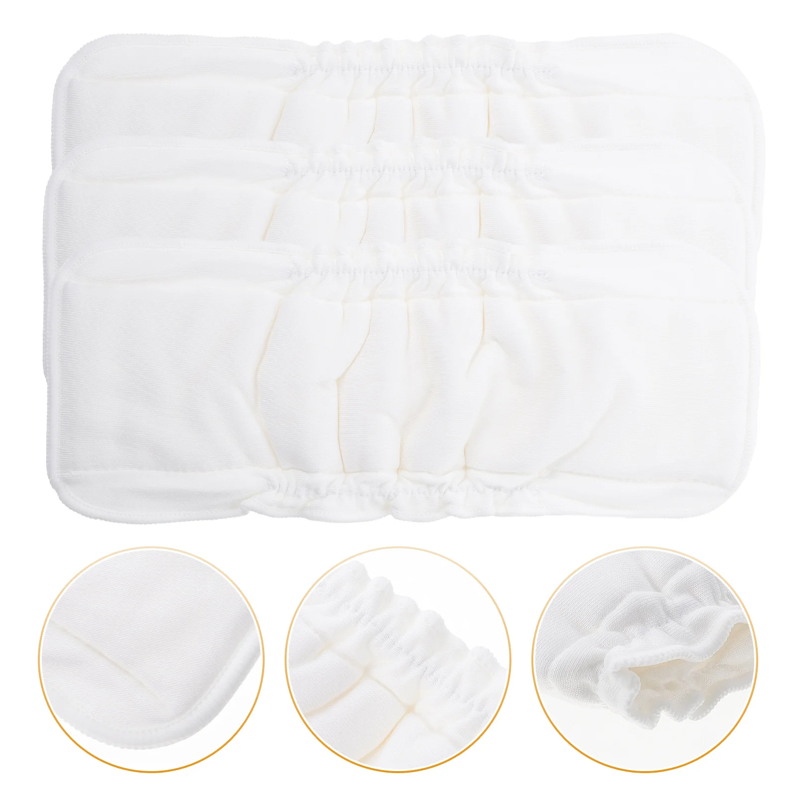 3Pcs Comfortable Baby Diapers Super Absorbing Infant Diapers Leakproof Baby Diapers Infant Supplies cloth diaper inserts