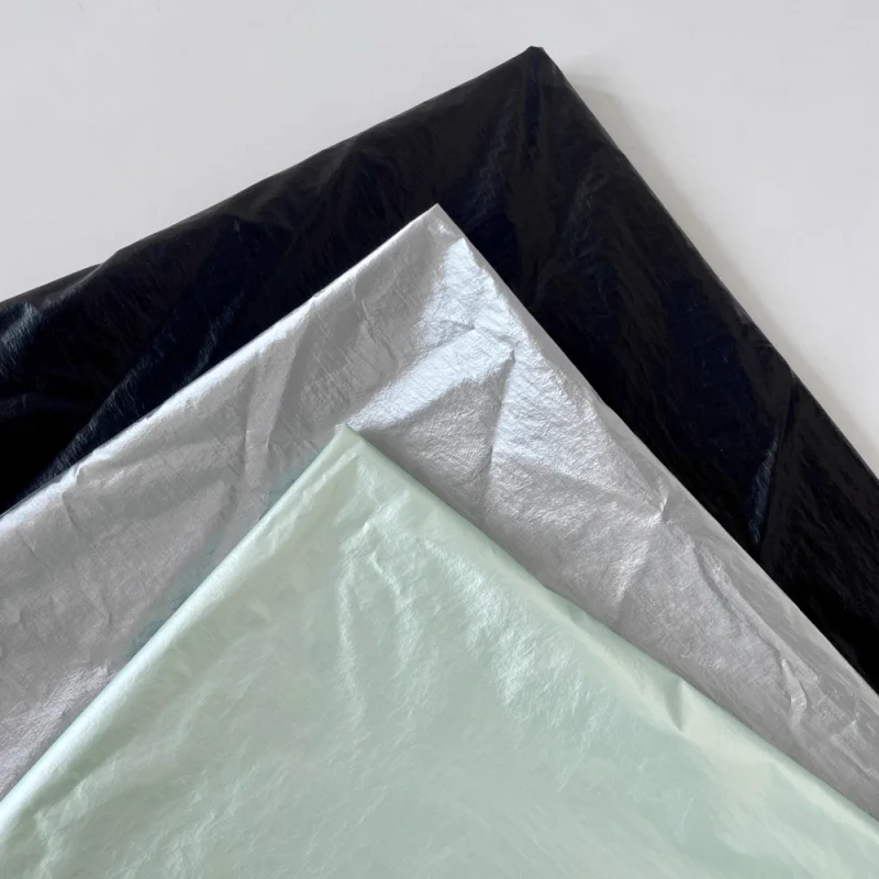 قماش غير لامع للملابس والفساتين ومفارش المائدة وسترات مطوية ذاتية الصنع ومعاطف المطر وقماش بوليستر مقاوم للماء #1