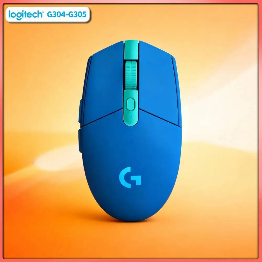 Logitech G305 Wireless LIGHTSPEED Mouse, 12000 DPI HERO, 6 Buttons, 250h Battery, 99g, PC Mac Gamers Pick