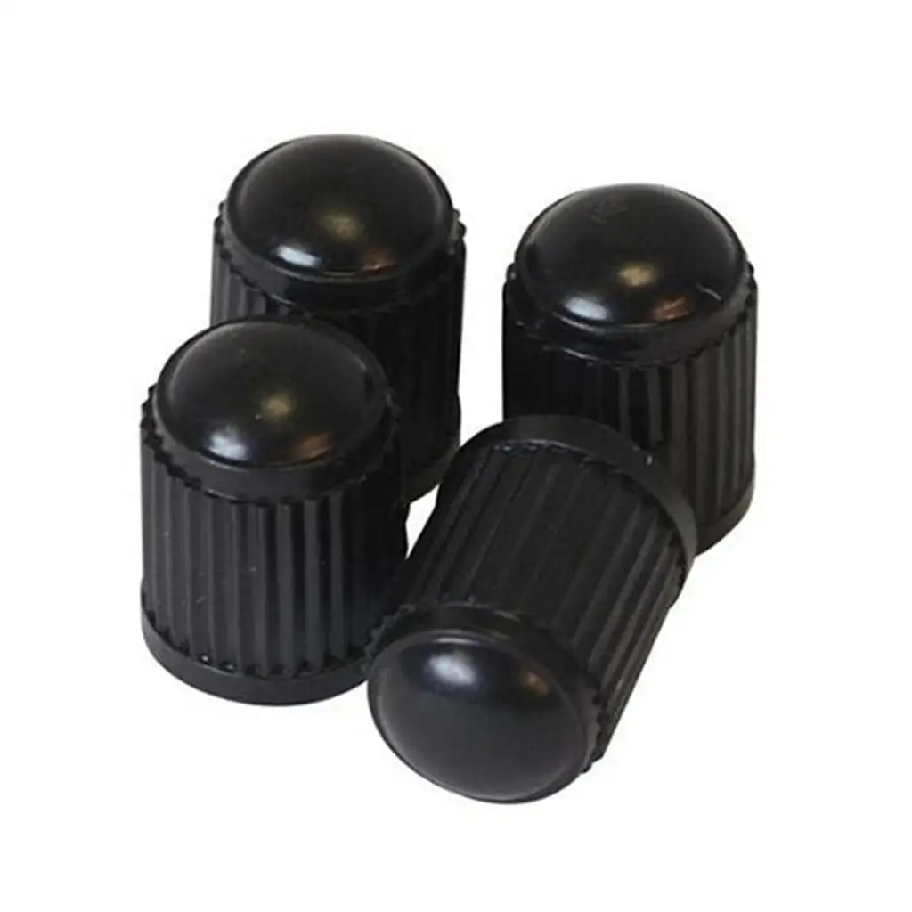 Solid Plastic Car Wheel Tyre Air Valve Cap Set Universal Tire Valve Stem Dust Cover for Auto Parts