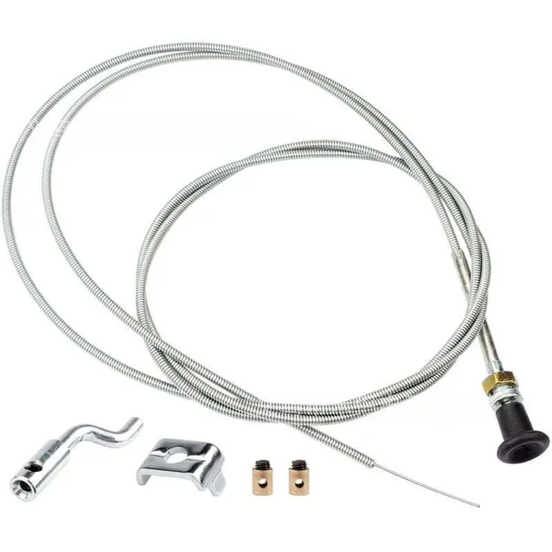 ABMR-Universal Choke Cable For 237 Rotary 703971 290831 Push Pull Control Cable With Heavy Duty Outer Sheath