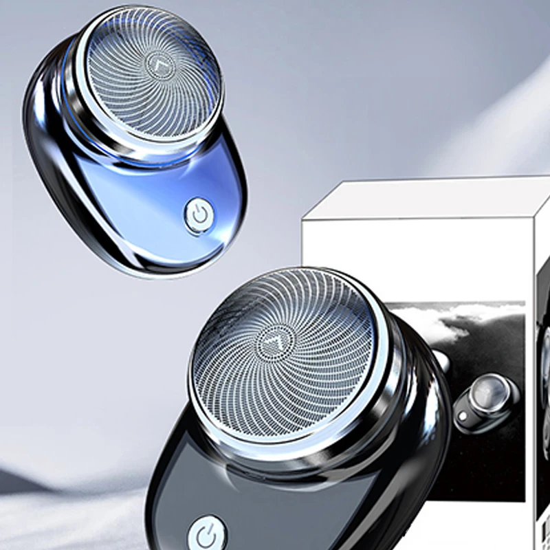 Rasoio elettrico portatile Mini rasoio da viaggio a ricarica rapida da uomo