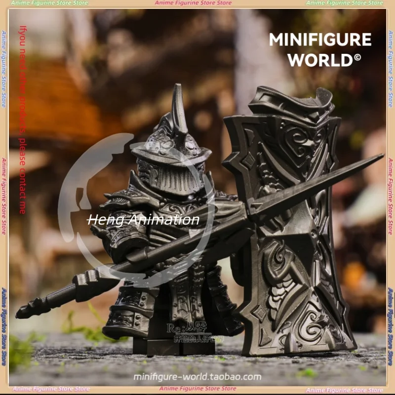 

Души демона, солдат для верховой езды, средневековый доспех, щит, средневековая модель, игрушки, артефы