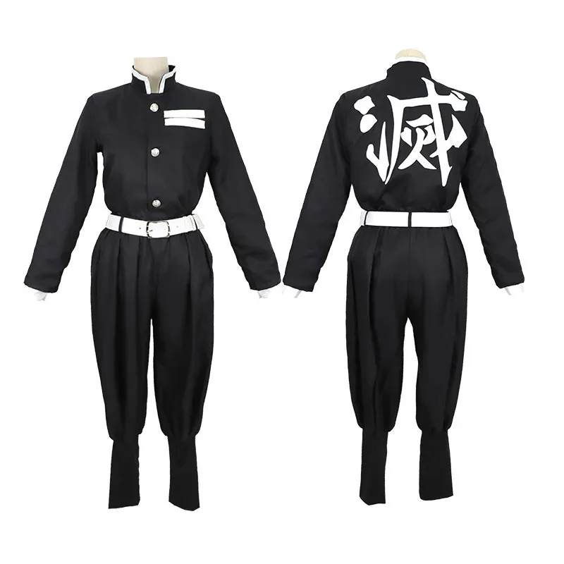 Costume de Cosplay Anime Demon Slayer Kimetsu No Yaiba Iguro Obanai Haori, perruque Kimono, ensemble d'accessoires serpent blanc, uniforme de fête de carnaval