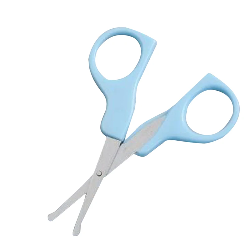 Tagliaunghie di sicurezza forbici Cutter per neonato comodo quotidiano bambino Nail Shell Shear Manicure Tool forbici per unghie per bambini