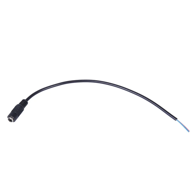 

200Pcs 12V DC Power Plug Female Jack Plug Connector Cable 5.5X2.1Mm With Cord Cable 15CM For CCTV LED Strip Light