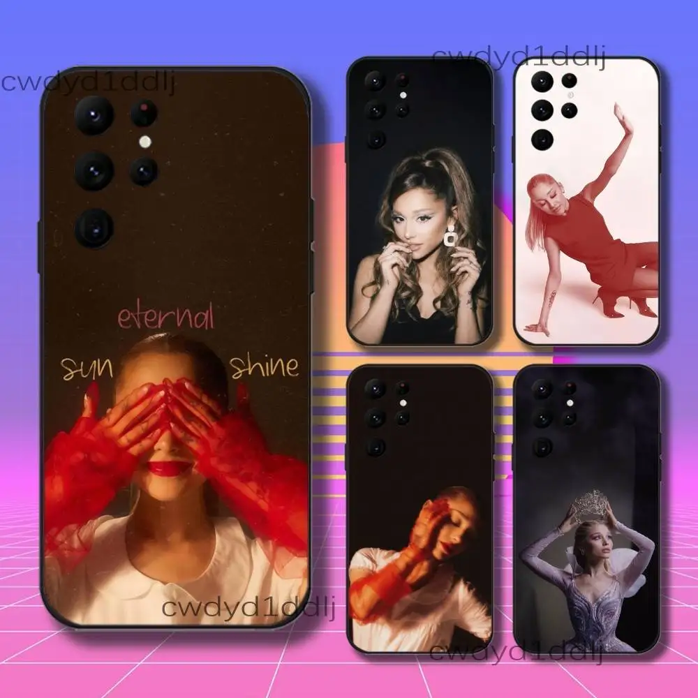 

A-Ariana Grande Wicked Phone Case For Samsung S10,S21,FE,S21 ,S26,S25,S24,S23,Ultra,S9,S22,Plus Black Shockproof Silicone Sof