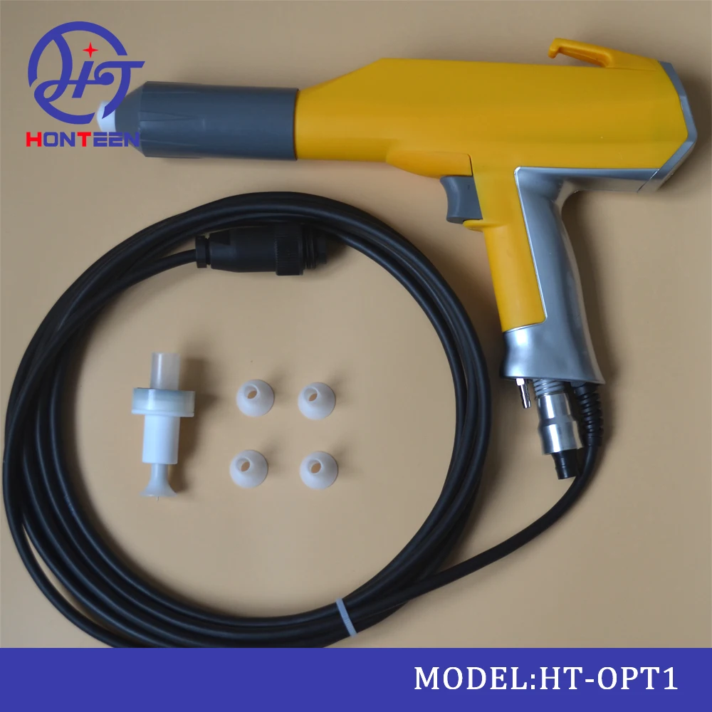 

HT-OPT1 Aftermarket Manual Powder Coating Gun Suitable For Gema Optiselect GM02 Powder Spray Gun