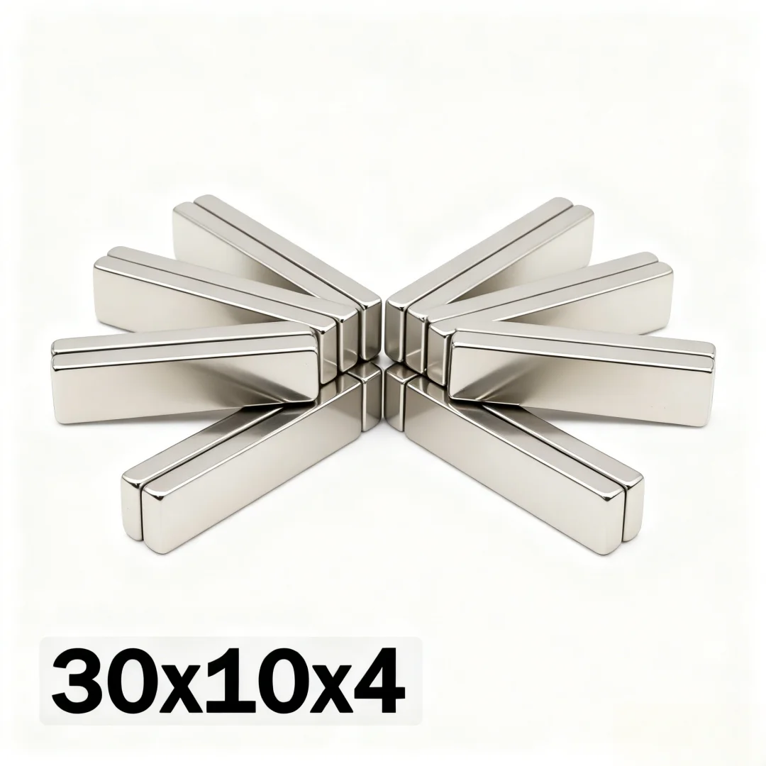 30x10x4mm Super Strong Magnet N35 Block Magnetic NdFeB Neodymium Magnet Powerful Disc imanes Refrigerator Magnets