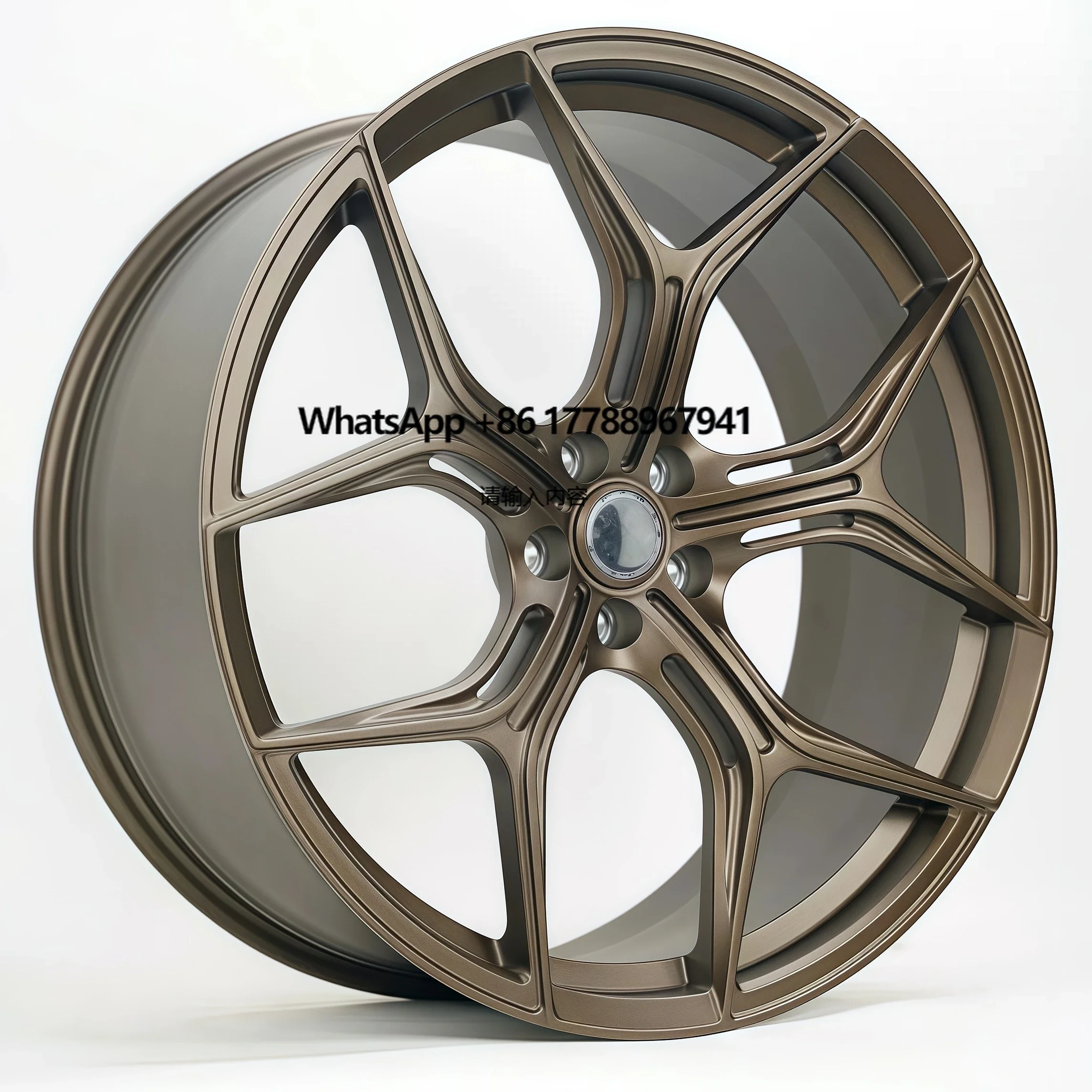 

High-Performance Forged Wheel Hub 5-Hole Multi Spokeconcave Design 1 Piece 5x165.1 5x120.65 5x143.1 Compatible A4 Passenger Cars