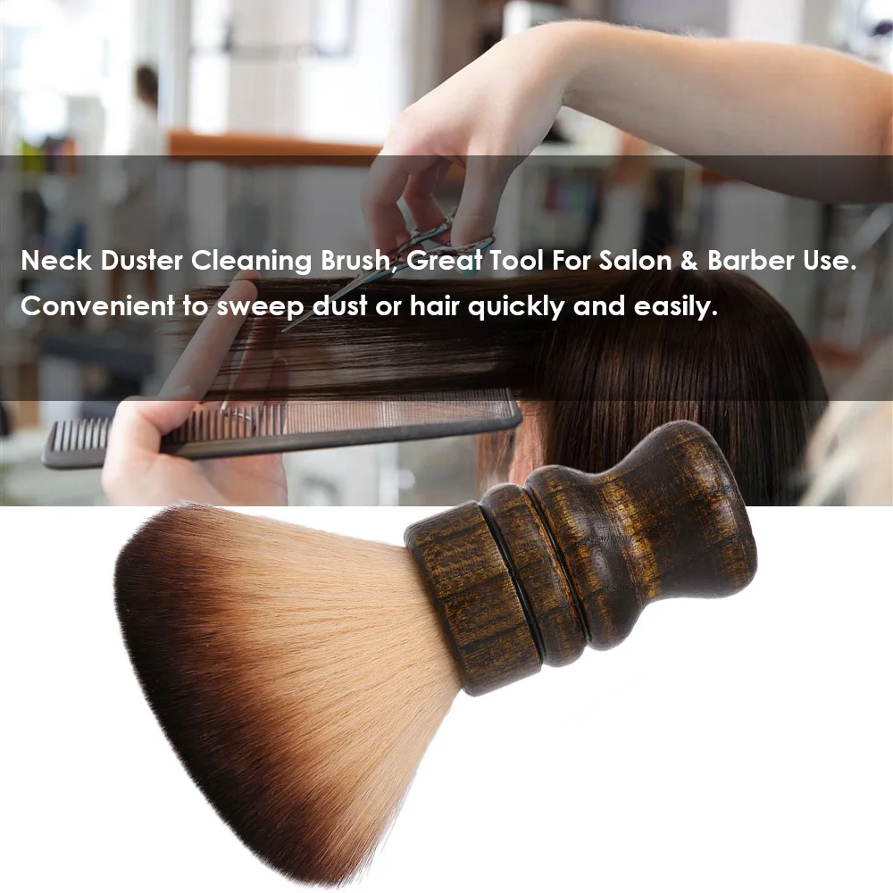 Soft Barber Neck Face Duster Brush Cleaning Hairbrush Hair Sweep Brush Salon Household Hair Cleaning Brush Nylon Hair view 4