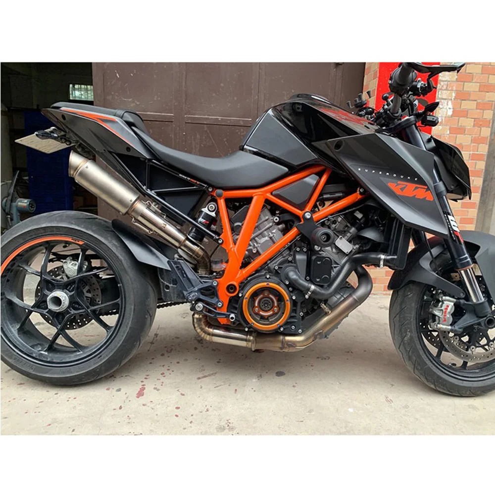 Für 2014-2016 1290 Super Duke R Motorrad-Auspuffrohr Schalldämpfer Auspuffrohre Auspuffsysteme Doppelauslass – Detail 6