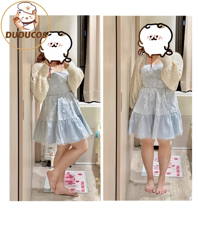 

Midnight Bloom Hunter MC Косплей Игра Love and Deepspace DUUD-R Женское синее платье Qinche Sylus Косплей