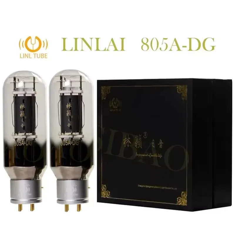 

LINLAI 805A-DG Vacuum Tube Replace 805 805M 805TA 805AT HIFI Audio Valve Electronic Tube Amplifier DIY Matched Quad