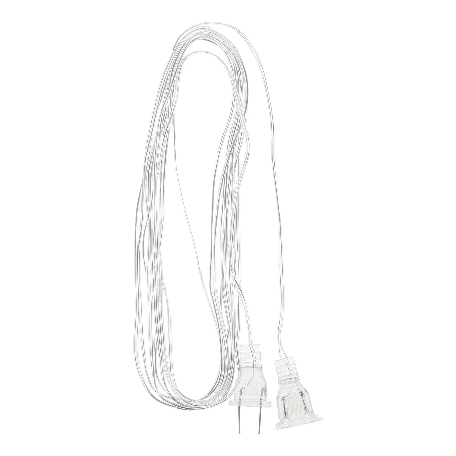

LED Light Strip Extension Cord Clear Wire for Ceiling Hanging Decor Outdoor Fairy Lights Ice Bar Lamp Cable