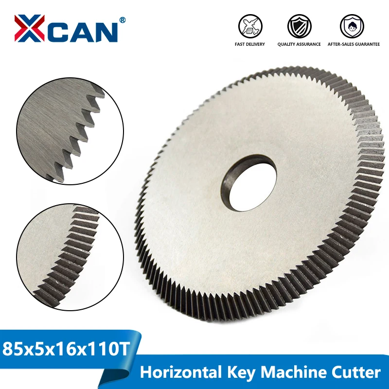 XCAN 1pc Schlüssel Schneiden Maschine Klinge 80x5x16mm 110T Schlüssel Maschine Cutter Schlüssel Maschine ersatzteile Schlosser Werkzeuge Kreissäge