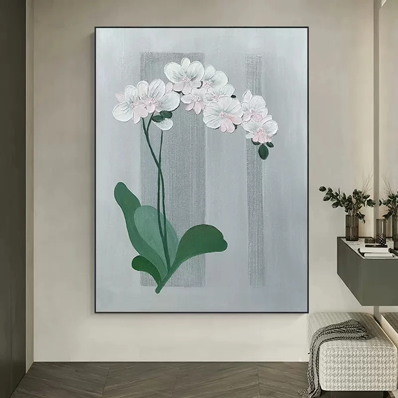 Handmade Oil Painting Abstract Paintings Art Flowers Unframed Decorative Pictures Home Decoration Wall Art Aesthetic Room Decor